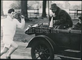 cca 1981 Tűzszekerek című film egy jelenete, 18x24 cm