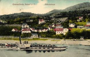 Dolní Zálezly, Salesel a. E.; Villenkolonie / villas, SS Graf Moltke (EK)