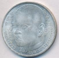 NSZK 1978D 5M Ag "Gustav Stresemann" T:1-,2
GFR 1978D 5 Mark Ag "Gustav Stresemann&qu...
