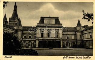 Komját, Gróf Nemes László kastélya / castle