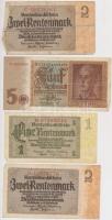 Németország / Weimari Köztársaság 1929. 10M + 20M + Német 3. Birodalom 1937. 1M + 2M (2x) + 1942. 5M...