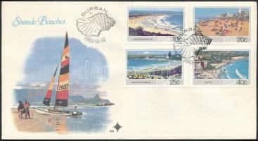 Turism set FDC + block FDC Turizmus sor FDC-n + blokk FDC-n