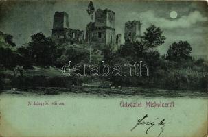 1899 Miskolc, Diósgyőri vár (Rb)