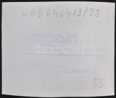 1964 Budapesti életképek, sajtófotók feliratozva, 9x9 cm és 9x12 cm közötti méretekben