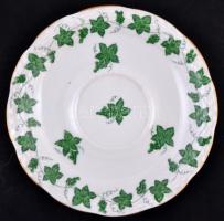 Herendi szőlő mintás teás csésze, kézzel festett, jelzett, hibátlan