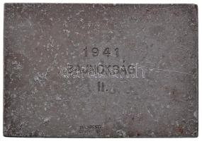 Berán Nándor (1889-1965) 1941. "Országos Magyar Kajak Szövetség / 1941. Bajnokság II." Al ...