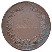 1908. "Kecskeméti Athletikai Club / V." Br díjérem (48mm) T:2
