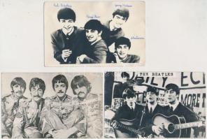 Beatles angol rockzenekar volt, a rockzene egyik legnagyobb hatású és legsikeresebb zenekara, fotók, 3db, 9x14cm