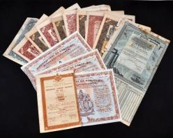 14db-os kötvény tétel, benne "A Magyar Korona Országai 6%-kal kamatozó járadékkölcsön", &q...