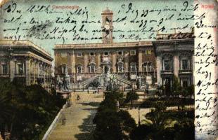 Rome, Roma; Piazza del Campidoglio