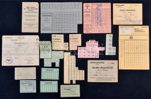 1945 Német élelmezési és közellátási jegyek