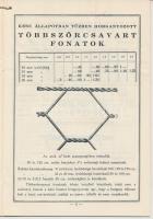 1938 Bp. VI., Deichsel sodronyfonat tavaszi árjegyzéke ábrákkal illusztrálva, 28. szám, szakadt, 19p