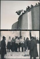 1973 Hideg napok Kovács András filmje 2db filmfotó, 12x18cm