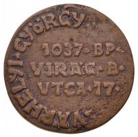 Várhelyi György (1942-) DN Br névjegyérem (35mm) T:2