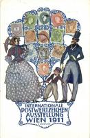 1911 Internationale Postwertzeichen Ausstellung, Wien / Philatelic Expo 5 Heller Ga. s: Kalmsteiner