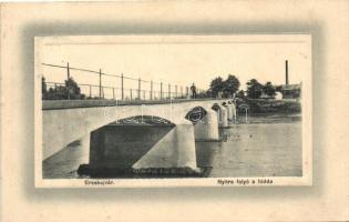 Érsekújvár, Nové Zámky; Nyitra-folyó hídja / bridge