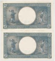 Románia 1943. 1000L (2x) sorszámkövetők T:I-
Romania 1943. 1000 Lei (2x) sequential serials C:AU