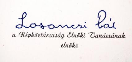 1969 Két szocialista kitüntetés (Felszabadulási Jubileumi Emlékérem, a Szocialista Hazáért Érdemrend...