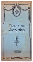 1907 Theater am Gartnerplatz műsorfüzet, pp.:15old., 24x12cm
