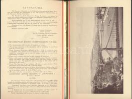 1940 Magyar Ökölvívó Szövetség, Budapest meghívója az 1941-ben tartandó Európa bajnokságra, pp.: 7old.