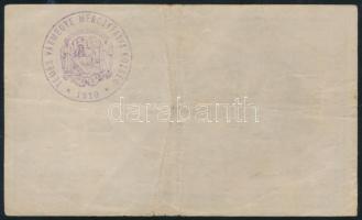 1918. 25K "3004" 3mm sima hátlappal, "Temes Vármegye Merczyfalva Község 1910" fe...