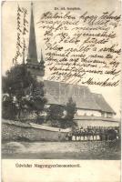 Magyargyerőmonostor, Református templom; Nagy Kálmán kiadása / church