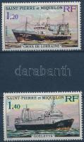 1976 Halászhajók sor Mi 521-522