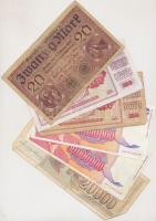 30db-os vegyes külföldi bankjegy tétel, közte Jugoszlávia, Szovjetunió, Bulgária T:vegyes
30pcs of v...