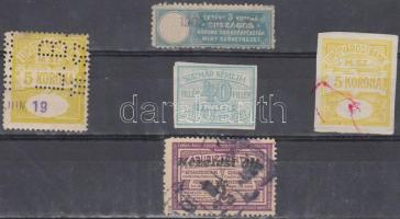 1900 5 klf Takarékbélyeg