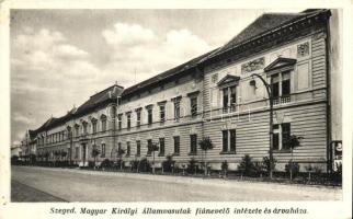 Szeged, Magyar Királyi Államvasutak fiúnevelő intézete és árvaháza