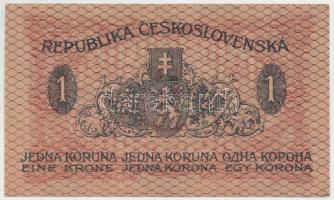 Csehszlovákia 1919. 1K T:I- Czechoslovakia 1919. 1 Koruna C:AU