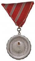 1957. "Szolgálati Érdemérem" zománcozott Br kitüntetés mellszalagon eredeti dísztokban T:2...