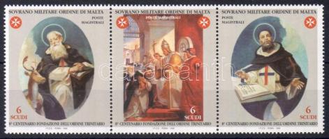 Holy Trinity,h paintings 3 stamps, Szentháromság rend, festmények 3é