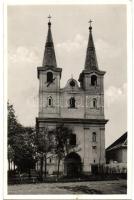 Ipolyság, Katolikus templom; Unterberger és Tóth kiadása / catholic church