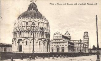 Pisa, Piazza del Duomo coi principali Monumenti (EB)