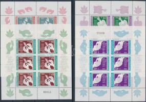 Európai biztonsági intézkedések kisívsor (2 stecklapon) European security measures mini sheet set