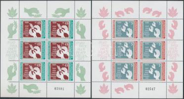 Európai biztonsági intézkedések kisívsor European security measures mini sheet set