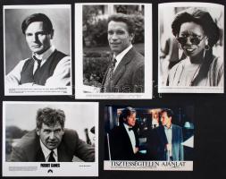 cca 1970-1980 10 db külföldi, amerikai filmfotó / 10 Film photos