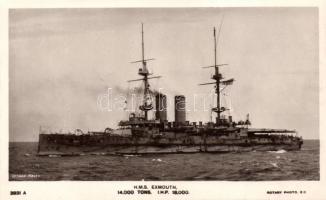 HMS Exmouth csatahajó, HMS Exmouth