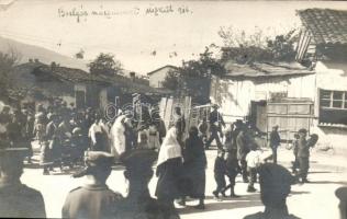 1916 Skopje, Üsküb; Bulgár nászmenet / Bulgarian wedding, photo
