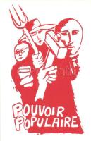 Les Affiches de mai 68 / Posters of May 1968 - 10 db modern képeslap / 10 modern postcards, propagan...