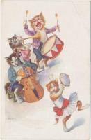 Cats music band  B.K.W.I. 782-4. s: C. Öhler (fa)