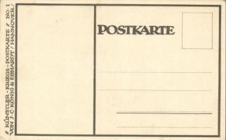'Orient's erwachen' / the Orient´s awaken, 'Künstler Kriegspostkarte No. 1. von ...