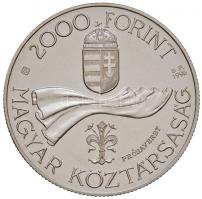 1996. 2000Ft Ag "Ötven éves a forint" PRÓBAVERET tervezet, "ÖTVEN ÉVES" külön ír...