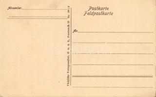 Die Patent-Spitze 5. / German military, humour s: K. Pommerhanz Humoros német katonai lap s: K. Pomm...