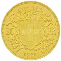 Svájc 1925B 20Fr Au "Helvetia" Bern (6,44g/0.900) T:1,1-
Switzerland 1925B 20 Francs Au &q...