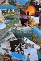 Kb. 186 db MODERN használatlan magyar és külföldi városképes lap; sok horvát és szovjet / Approx. 186 modern unused Hungarian and foreign town-view postcards; many Croatian and Soviet