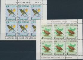 Madár (VII.) kisív sor Birds (VII.) mini sheet set