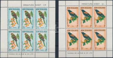Madarak (IV.) kisív sor, Birds (IV.) mini sheet set