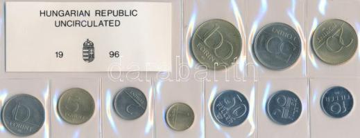 1996. 10f-100Ft 10klf db, forgalmi szett fóliatokban T:1